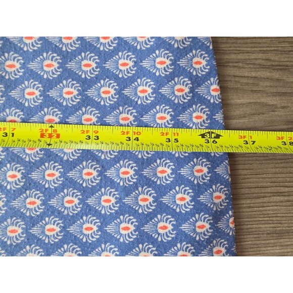 Talbots Petites Blue Pattern Sleeveless Fit Flare Dress MP - Picture 8 of 8